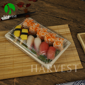 Boîte d'emballage alimentaire en pulpe de canne à sucre de bambou pour sushis à emporter - Product Image 2