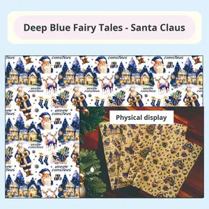 Papier d'emballage en peau de vache YZ pour cadeaux de conte de fées, boîtes d'emballage en gros, boîte de papier d'emballage en carton pour répondre aux besoins en vrac - Product Image 5