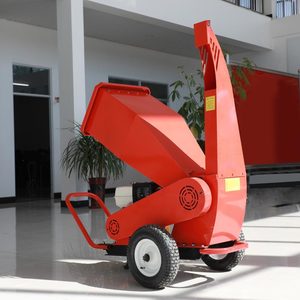 Broyeur de bois électrique, broyeur de branches et de feuilles d'arbres pour le jardin, machine à broyer les branches et les arbres - Product Image 4