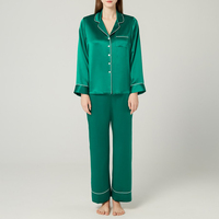 Pyjama en Soie de Mûrier 100% Personnalisé pour Femme – Vente en Gros – Collection Premium – Véritable Soie de Mûrier – Ensemble Satiné