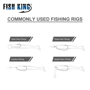 Peces rey <span class=keywords><strong>de</strong></span> señuelo <span class=keywords><strong>de</strong></span> pesca Rer-1 # silicona japonesa bajo suave Artificial cebo salmón Lucio la vida como pesca herramienta 30 unids/bolsa - Product Image 6