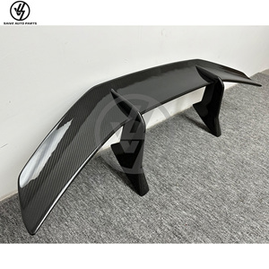 สปอยเลอร์หลังคาร์บอนไฟเบอร์แบบแห้ง สำหรับรถยนต์แลมโบ ฮูราแคน LP610 LP580 ปี 2014-2018 อะไหล่แต่งรถยนต์ - Product Image 3