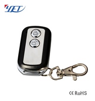YET016 Télécommande de clonage RF 433 MHz à 2/4 boutons la plus vendue avec porte-clés