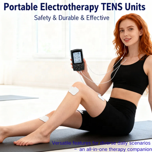 Appareil TENS compact pour soulager les douleurs musculaires, stimulation par impulsions <span class=keywords><strong>douces</strong></span>, format <span class=keywords><strong>de</strong></span> poche, équipement <span class=keywords><strong>de</strong></span> physiothérapie pour usage quotidien - Product Image 5