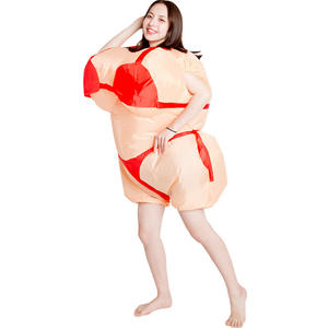 <span class=keywords><strong>Disfraz</strong></span> <span class=keywords><strong>de</strong></span> Mascota para mujer, Bikini Hawaiano gordo, traje inflable para <span class=keywords><strong>Halloween</strong></span>, mascota <span class=keywords><strong>de</strong></span> dibujos animados - Product Image 4
