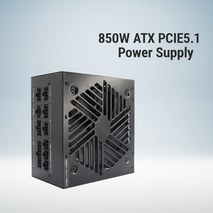 พาวเวอร์ซัพพลาย TF 850W Gold ATX PCIE 5.1 แบบโมดูลาร์ สำหรับคอมพิวเตอร์ตั้งโต๊ะ รองรับการจ่ายไฟ 850W ให้พลังงานที่เชื่อถือได้ - Product Image 1