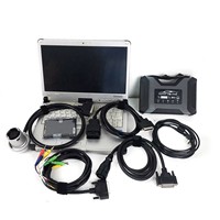 Diagnostic M6 Star pour Benz avec multiplexeur, câble LAN + câble de test principal OBD2 16 broches + ordinateur portable CFC2 pour diagnostic automobile et camion