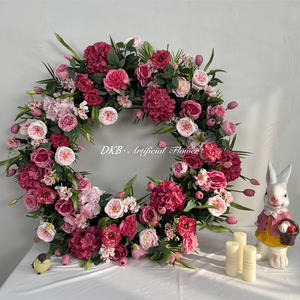 Guirlande de fleurs artificielles pour la décoration de fête, à suspendre à la porte d'entrée, pour la maison, les festivals et les mariages - Product Image 2