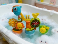 Jouet de bain en plastique pour enfants, escargot, jouets aquatiques pour enfants dans la salle de bain