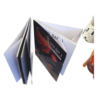 Katalog majalah kualitas tinggi kustom layanan cetak Menu mewarnai sampul Keras katalog produk cetak buku foto