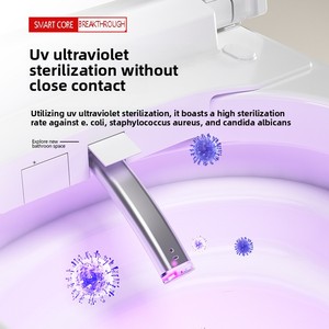 Siège <span class=keywords><strong>de</strong></span> toilette intelligent automatique chauffant, WC intelligent mural monobloc <span class=keywords><strong>pour</strong></span> <span class=keywords><strong>salle</strong></span> <span class=keywords><strong>de</strong></span> <span class=keywords><strong>bain</strong></span> - Product Image 4