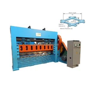 Hot Sale Automatic LN25-25 Metal Panel Expanded Mesh Machine Factory Cost To Make Aluminium Mesh And Metal Facade Mesh