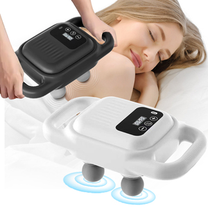 Massage pistole Deep Tissue,Percussion 4-Kopf-Massagegerät mit Zeit steuerung, 4-Kopf-Rückenmassagegerät Handheld - Product Image 1