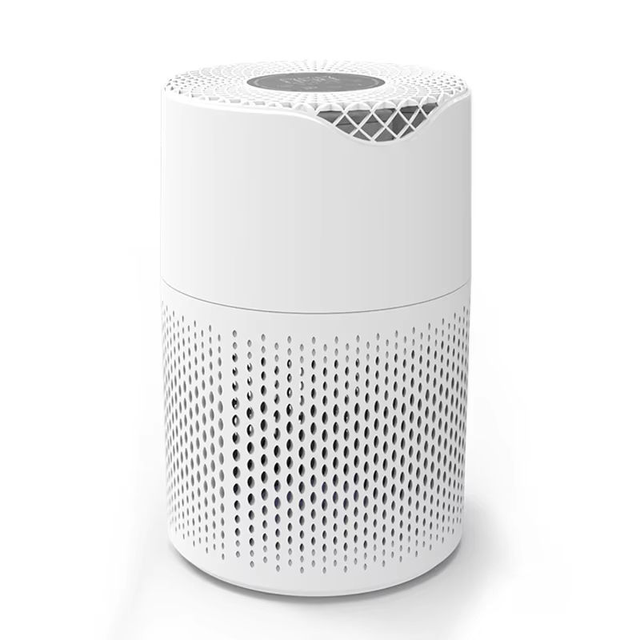 Smart Electrostatic Aromatherapy Air Purifier with HEPA & Activated Carbon Filters Low Noise Electric Desktop Portable