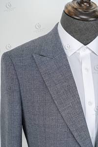 <span class=keywords><strong>Precio</strong></span> barato acolchado diseñado trajes de los hombres chaqueta casual gris de alta calidad trajes de los hombres blazer slim fit <span class=keywords><strong>traje</strong></span> chaqueta para los hombres - Product Image 3