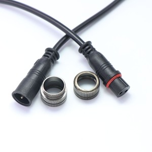 M12 <b>Waterproof</b> Connector 5 Pin Male And Female <b>Cable</b> Zinc Alloy Copper Contact DC Plug In Outdoor Use - Product Image 1