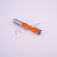 Tête de fraise en carbure de tungstène pour le bois, diamètre 8 mm, longueur 70 mm, forme droite, compatible avec les machines CNC