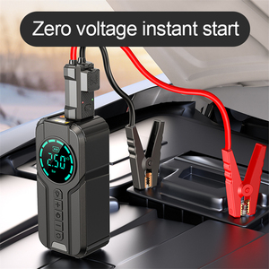 Compresseur d'Air ABS Pompe à Air 8000 mAh Batterie Externe Démarreur d'Urgence Lumière LED Gonfleur de Pneu Portable Avec Écran LED - Product Image 2