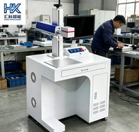 Machine de marquage laser à fibre industrielle, source laser stable, gravure permanente ultra-claire, refroidissement par air, nouveau format DXF/PLT/BMP/AI