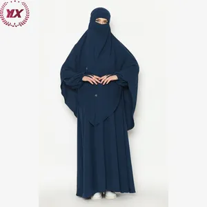 Hijab Ropa Islamica Fashion Trendy Elegant Kimono Embroider Long Sleeve Turkish Robe Dress Clothing Abaya Baju Muslim Jubah