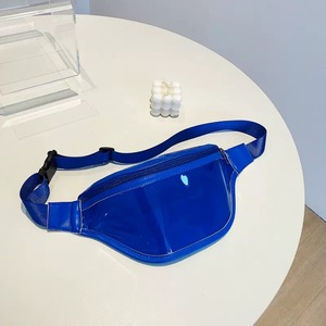 <span class=keywords><strong>Sac</strong></span> <span class=keywords><strong>banane</strong></span> transparent en PVC laser pour hommes et femmes, personnalisable avec logo, idéal pour le voyage – Vente en gros - Product Image 5