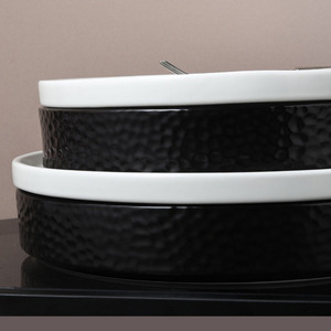 Dry Ice Personality Ceramic Artistic Smoke Seafood Sushi Sashimi I Fat Beef <b>Plate</b> Hotel Commercial <b>Plates</b> for Restaurants - Product Image 5