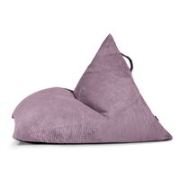 Chaise en tissu velours côtelé doux canapé paresseux pouf housse de pouf pouf usine