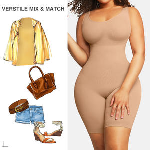 Гексин оптом утягивающий эластичный бесшовный утягивающий женский утягивающий боди - Product Image 5