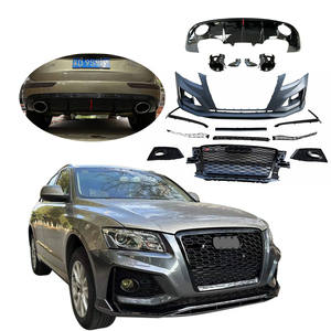 Kit de carrocería de modificación automática para Audi Q5 B8 2008-2012 actualización a RSQ5 parachoques delantero rejilla difusor trasero tubo - Product Image 1