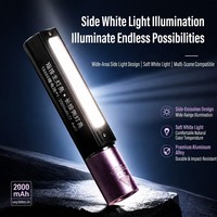 Lampe torche UV 365nm personnalisée avec logo, détecteur de fuites industriel professionnel en aluminium, OEM ODM