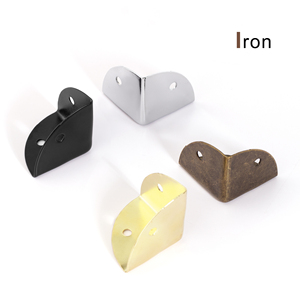 1 inch nhỏ kim loại chống va chạm góc bảo vệ sắt đồ trang sức cổ điển Hộp góc bảo vệ góc bảo vệ cho bảng, hộp - Product Image 4