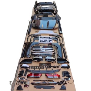 Chất lượng cao New Car bumpers chuyển đổi 1:1 body Kit 2008-2020 cho TOYOTA LAND CRUISER fj200 lc200 nâng cấp lên lc300 2022 BodyKit - Product Image 1