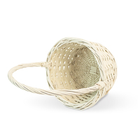 JIAYU-Panier de rangement portable pour tissage de saule blanc, petit saule, cadeau vide de Noël