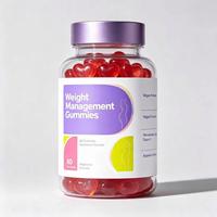 Gummies SYC BIO sans sucre pour la gestion du poids, 60 unités, avec mélatonine et L-théanine, soutien au sommeil, complément quotidien, saveur naturelle