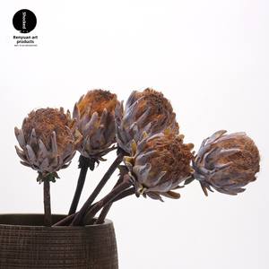 Autunno Color caffè asciutto piccolo imperatore composizione floreale cineserie casa floreale floccante eleganti vasi di fiori fioriere - Product Image 3