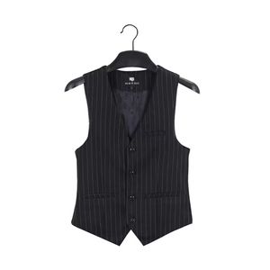 Conjunto de Chaleco, Corbata de Moño y Pañuelo a Cuadros Casual Personalizado, Transpirable, Largo, Impermeable, Tallas Grandes para Hombre, para la Temporada de Primavera - Product Image 2