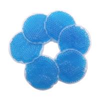 Bingzhen – Compresse chaude/froide réutilisable en forme ronde pour soulager la douleur, portable, pour la physiothérapie, avec billes de gel, idéale pour les cadeaux