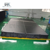 Plateforme de scène de haute qualité, facile à assembler, portable, pliable, pour événements et mariages