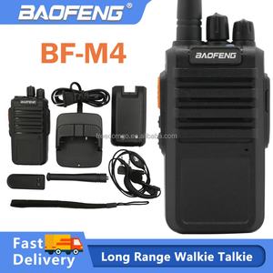 Walkie-Talkie Profesional UHF Analógico de Largo Alcance (3-5 km), BF-M4, 16 Canales, 3 W de Potencia, Batería de 1000-1500 mAh, Resistente al Agua IPX-1 - Product Image 4