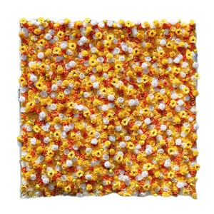 แผงผนังลายดอกไม้สไตล์ยุโรปแบบพับเก็บได้ขนาดกะทัดรัด สำหรับตกแต่งฉากหลังงานแต่งงาน งานปีใหม่จีน และงานอีเว้นท์ต่างๆ - Product Image 4