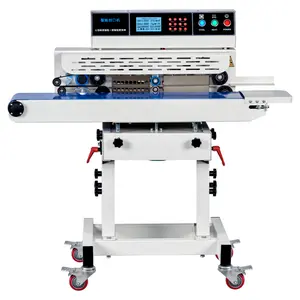 210A TEPPS horizontal continuous band sealing machine chip mylar bag heat sealer