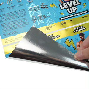 תוויות ויניל עמידות למים עם הדבקה חזקה לגליל בקבוקי תרופות, תוויות קידום מכירות עם לוגו בהתאמה אישית, יוקרתיות, כסופות, דבק Bopp - Product Image 6