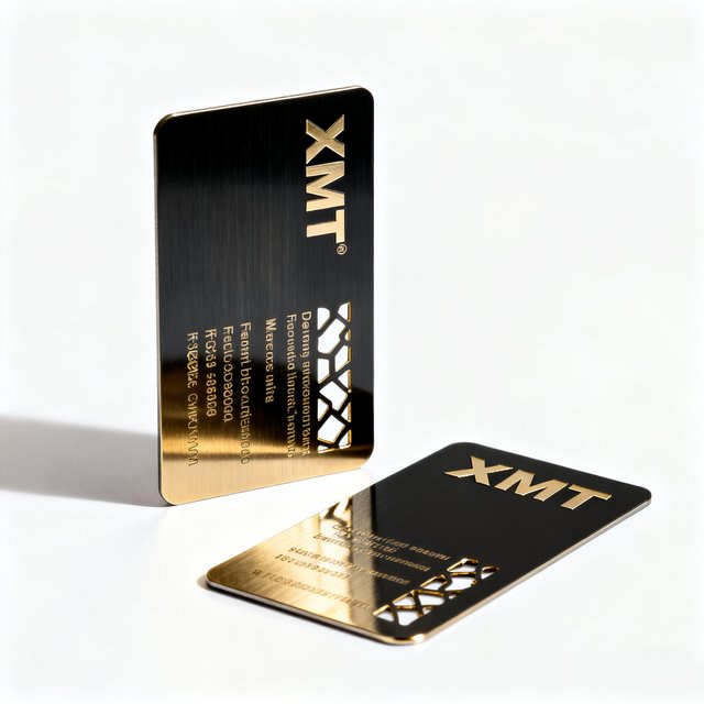 Customized Aluminum Metal Luggage Tag Business Card Holder Portable QR Code Recognizer Laser Engraving Handmade Metal Crafts