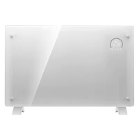 Chauffage électrique à convection 2500W, panneau en verre, chauffage mural, convecteur avec WIFI