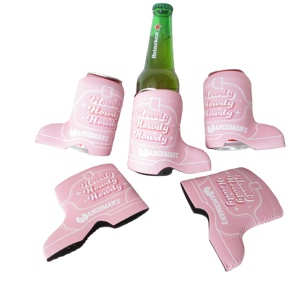 Manchons de boisson isolants en néoprène pour enterrement de vie de jeune fille, motif Cowgirl Disco, cadeau pour la mariée - Product Image 6