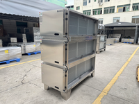 Précipitateur électrostatique le plus populaire pour cuisine commerciale, ESP, éliminateur de fumée de barbecue, purificateur d'air électrostatique