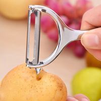 Keukenhulpjes Fruit Aardappel Ananas Schilmes Multifunctioneel Zinklegering Groente Fruit Schilmesje