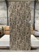 Panneau mural en PVC UV effet marbre moderne, brillant, imperméable, pierre artificielle, décoration murale résidentielle et commerciale, vente directe d'usine 5