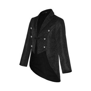 Costume de smoking pour homme, style gothique, jacquard, double boutonnage, taille S, taille plus, taille L - Product Image 2