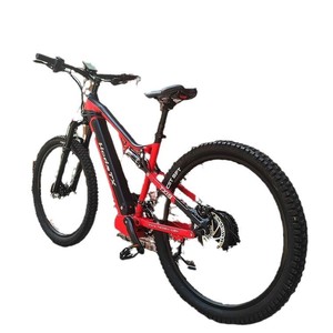 Vélo de montagne à cadre en aluminium avec moteur central de 27,5 pouces, freins à disque et amortissement - Modèle TX19 - Product Image 3